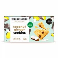 Cookies cu Ghimbir si Cocos fara gluten, 80 g, The Beginnings