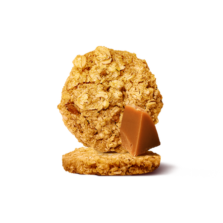 Cookies din Ovaz cu Caramel fara gluten, 80 g, The Beginnings 557100