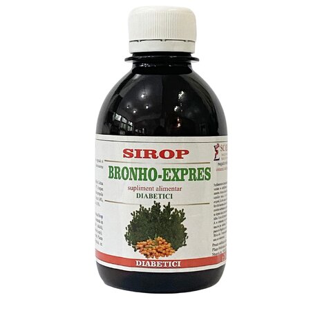 Sirop Bronho-Expres pentru diabetici