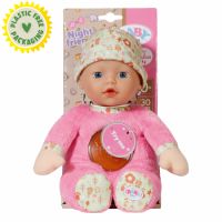 Bebelus prieten de somn cu lumina si sunete Baby Born, 30 cm, Zapf