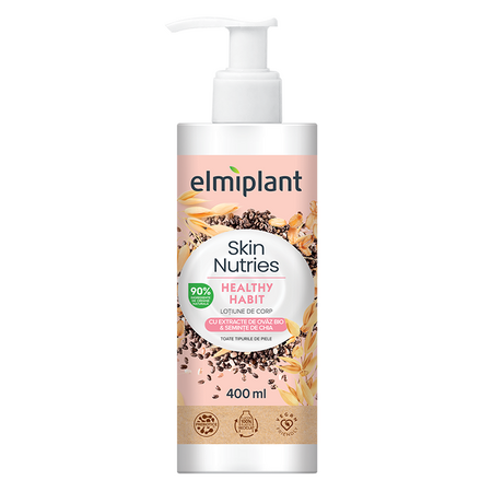 Lotiune de corp cu extract de ovaz bio si seminte de chia Skin Nutries