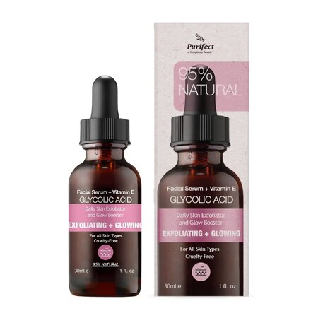 Serum facial cu Acid Glycolic, 30ml, Purifect