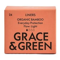 Absorbante Panty liner bambus ultra subtiri, 24 buc, Grace and Green