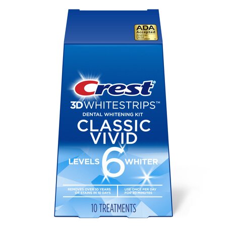 Benzi pentru albire 3D Whitesptrips Vivid