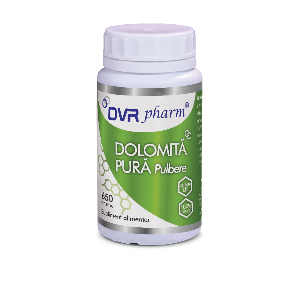 Dolomita pura pulbere, 650 g, DVR Pharm