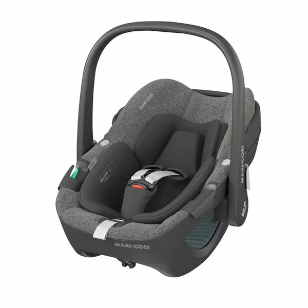 Scoica auto I-Size pentru copii Pebble 360, Select Grey, Maxi Cosi