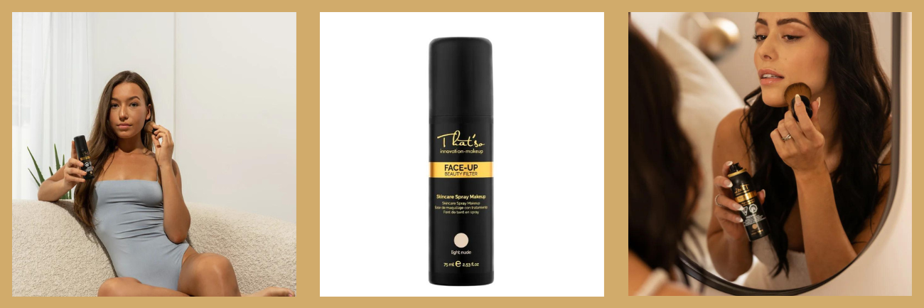Spray autobronzant cu Aloe Vera On The Go Extra Dark, 125 ml, That'so