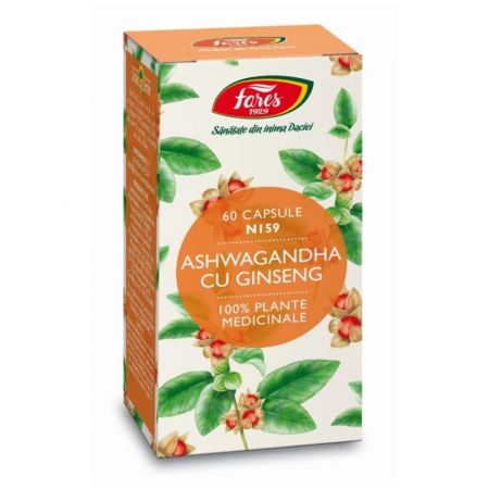 Ashwagandha cu Ginseng