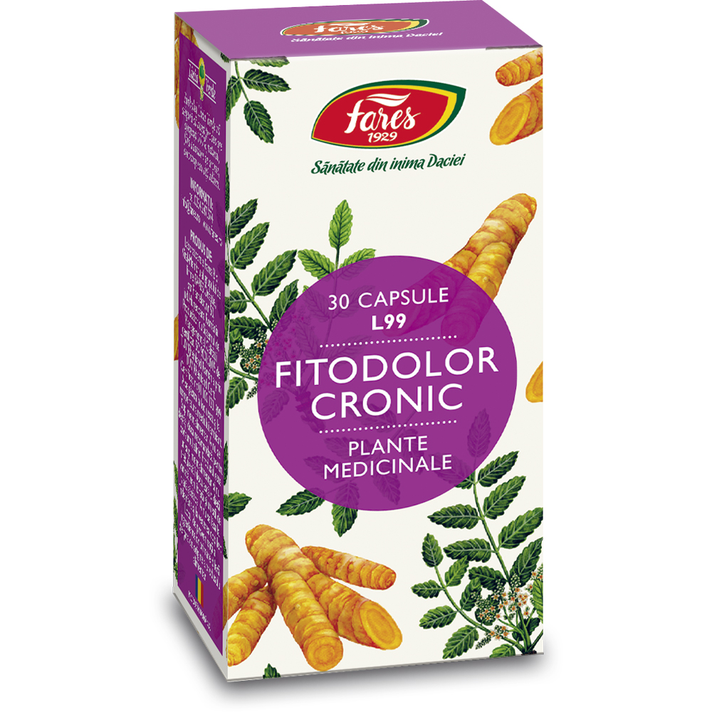 Fitodolor, L99, 30 capsule, Fares