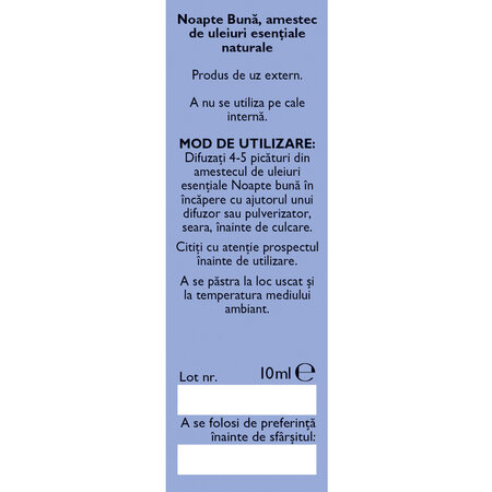 Ulei esential Noapte Buna, 10 ml, Fares 722985
