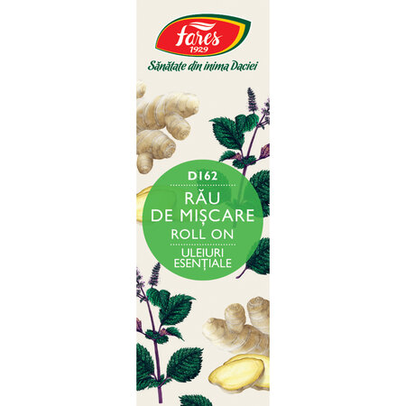 Ulei esential roll-on Rau de Miscare, 5 ml, Fares 722997