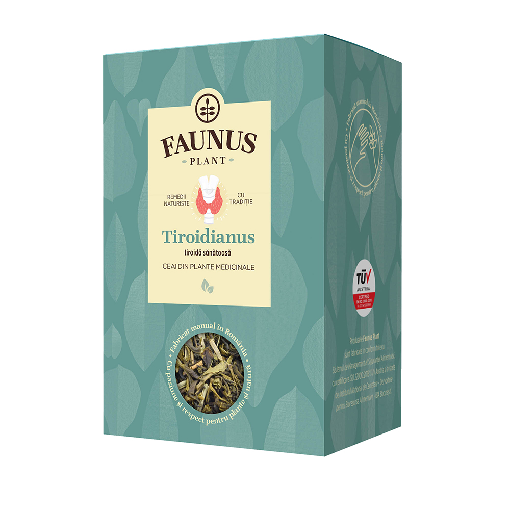 Ceai Tiroidianus, 90 g, Faunus