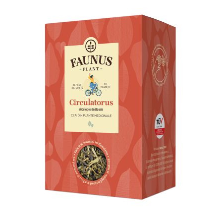 Ceai Circulatorus, 90 g, Faunus