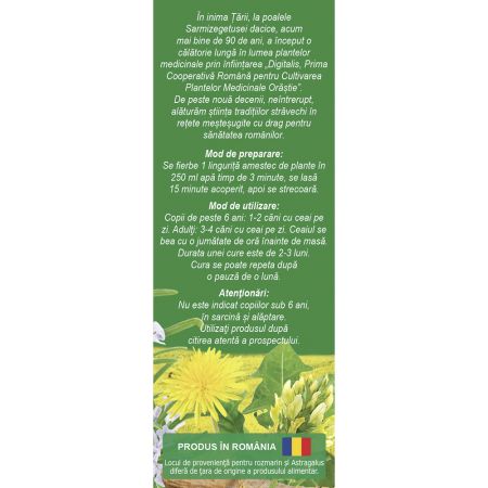 Ceai Hepatofit, 50 g, Fares 723031