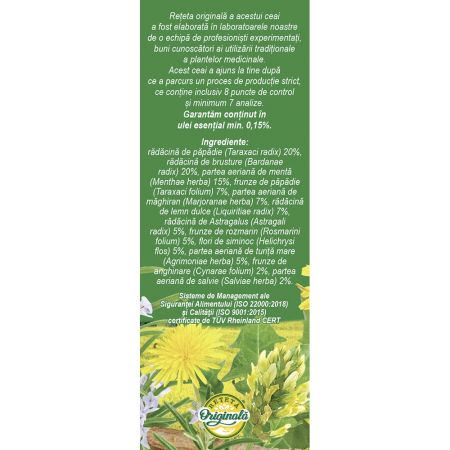 Ceai Hepatofit, 50 g, Fares 723030