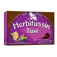 Herbitussin Tuse, 12 comprimate, USP