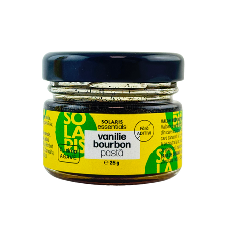 Pasta de vanilie Bourbon, 25 g, Solaris
