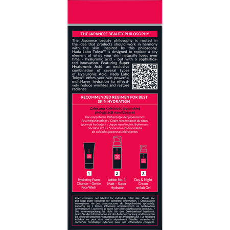 Crema anti-imbatranire de zi si noapte pentru barbati, 50 ml, Hada Labo Tokyo 802082