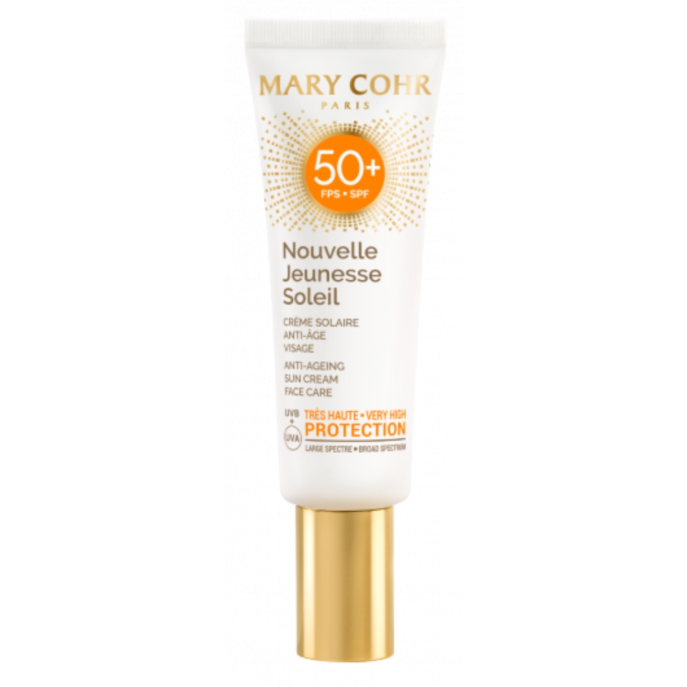 Crema de fata cu protectie solara SPF50+ Nouvelle Jeunesse, 50 ml, Mary Cohr