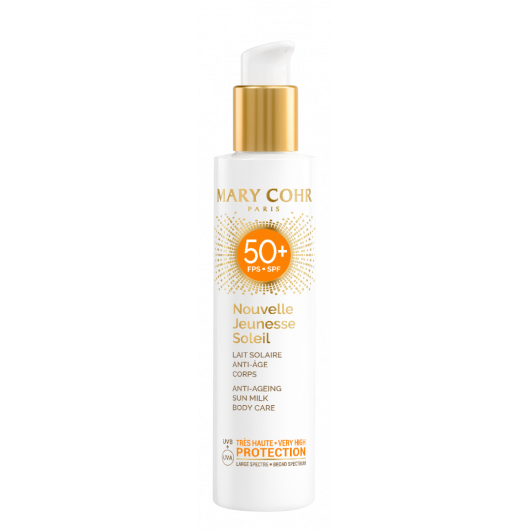 Lapte de corp cu protectie solara SPF50+ Nouvelle Jeunesse, 150 ml, Mary Cohr