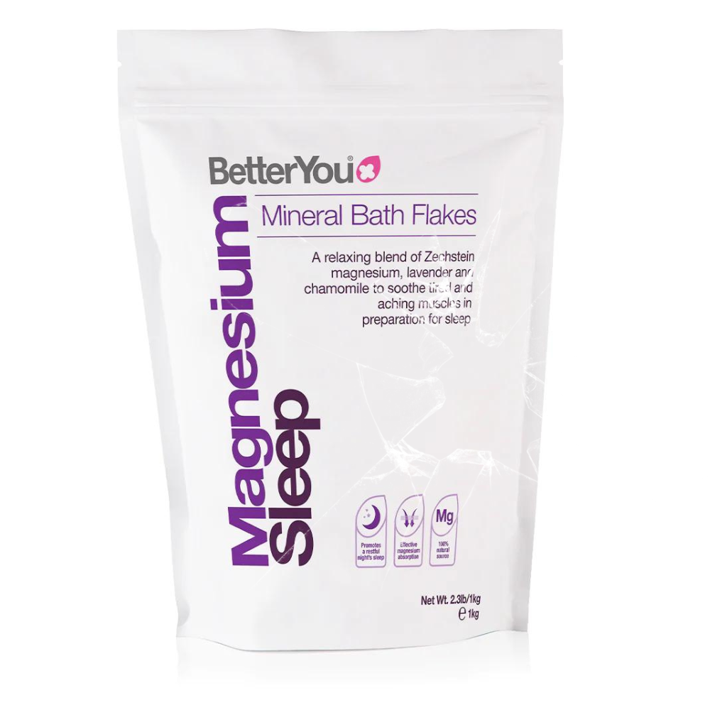 Fulgi de baie cu Magneziu Sleep, 1 kg, Better You