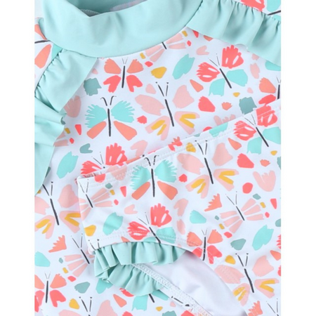 Set costum de baie UV Girls, Butterfly, 18 - 24 luni, Archimede 558575