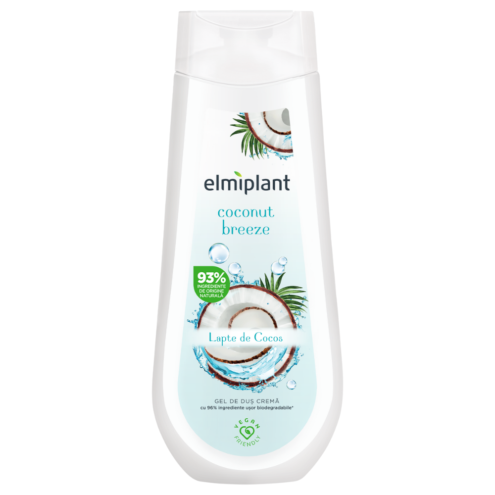 Gel de dus crema, 400 ml, Elmiplant