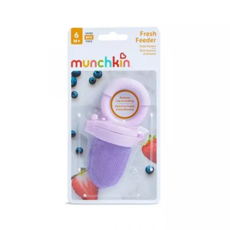 Dispozitiv de hranire Fresh Feeder, +6 luni, Purple, 1 bucata, Munchkin 558710