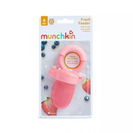 Dispozitiv de hranire Fresh Feeder, Pink, +6 luni, Munchkin 558713