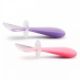 Set 2 lingurite pentru bebelusi Gentle Scoop, +6 luni, Pink/Purple, Munchkin 558755