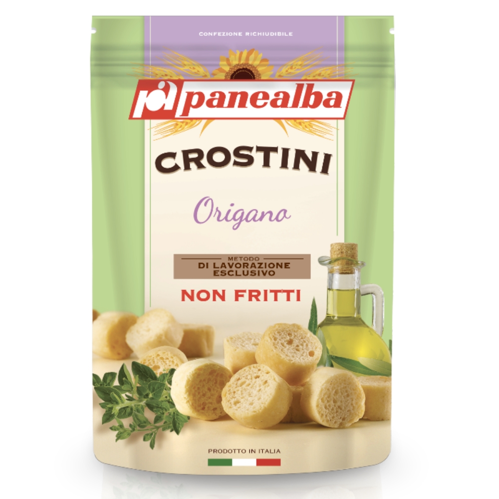 Crostini cu oregano, 100 g, Panealba