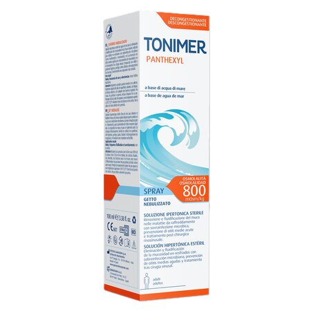 Spray nazal hipertonic pentru adulti Panthexyl, 800 mOsm/Kg, 100 ml, Tonimer Lab