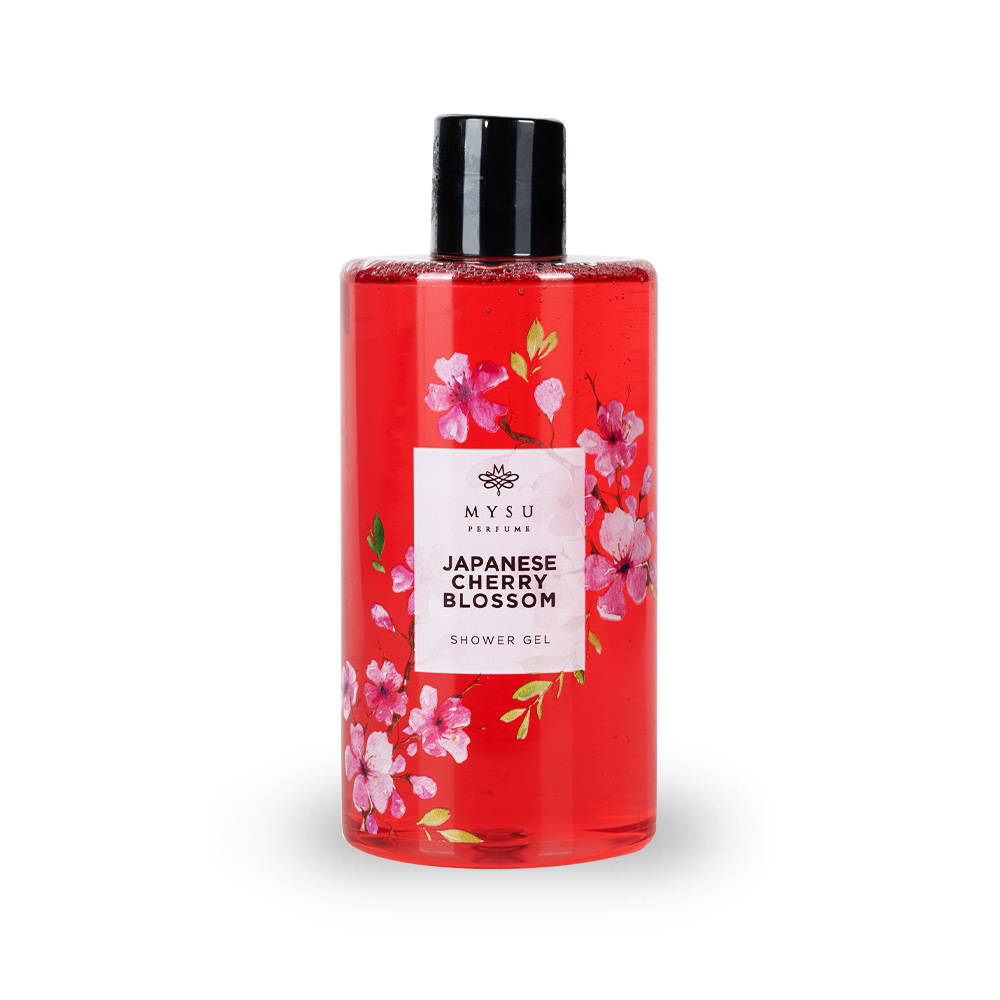 Gel de dus, Cherry Blossom, 350 ml, Mysu Perfume