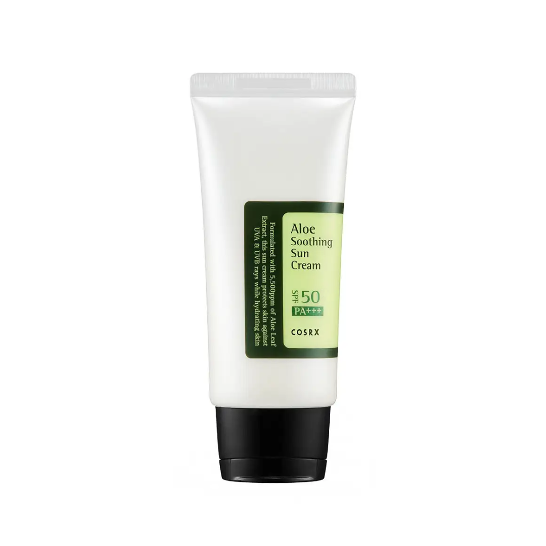Crema hidratanta cu aloe vera si SPF50 PA+++, 50ml, Cosrx
