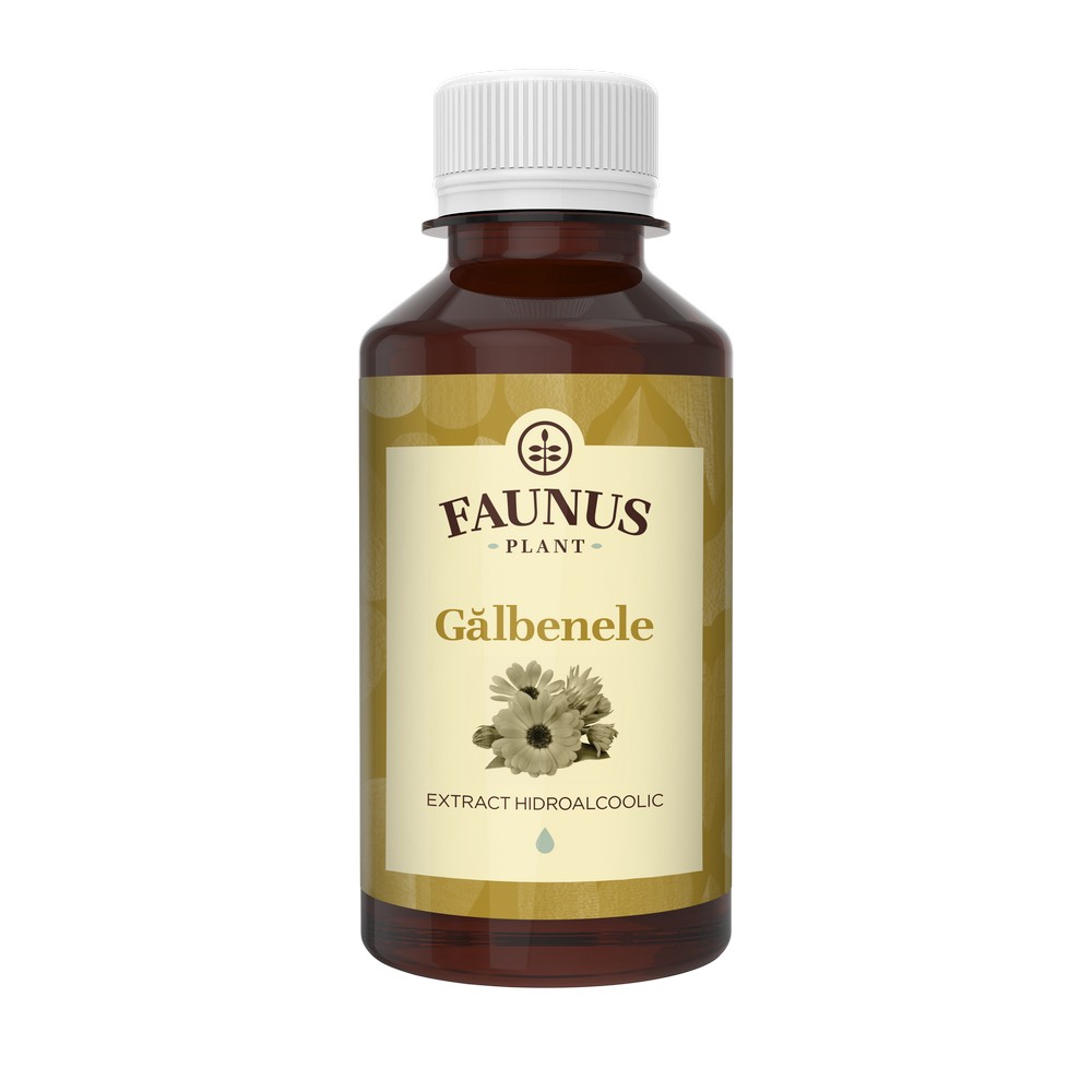 Tinctura de Galbenele, 200 ml, Faunus