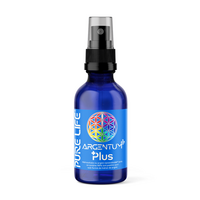 Argint nanocoloidal Argentum+ Plus, 20 ppm, 60 ml, Pure Life