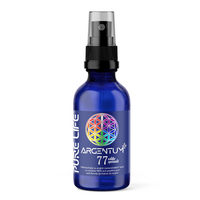 Hidrosolutie cu argint ionic Argentum+77  Editie Speciala, 77 ppm, 60 ml, Pure Life