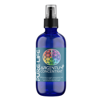 Hidrosolutie cu argint ionic Argentum+ Concentrat, 35 ppm, 120 ml, Pure Life