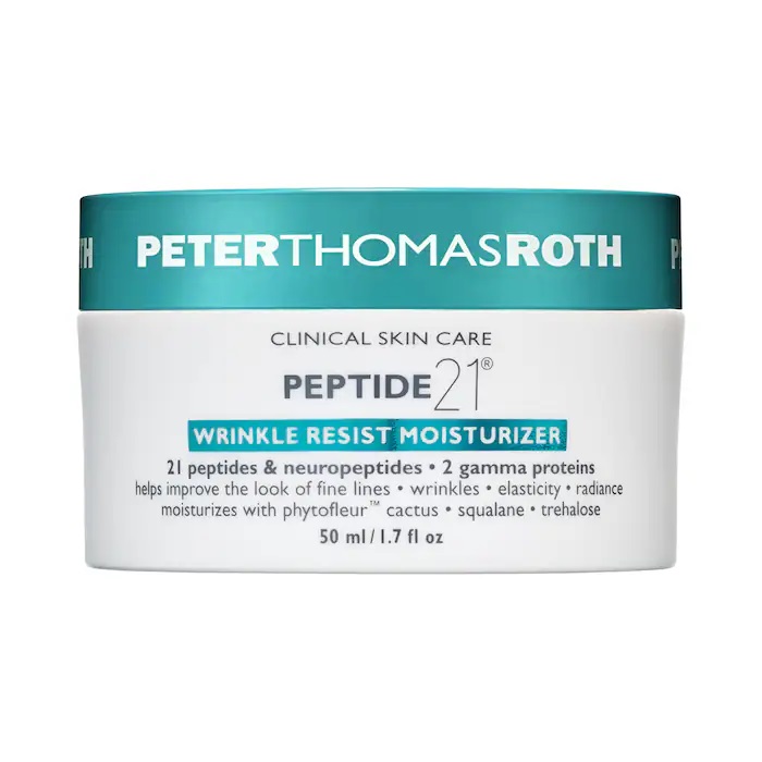 Crema de fata Peptide 21 Wrinkle Resist Moisturiser, 50 ml, Peter Thomas Roth