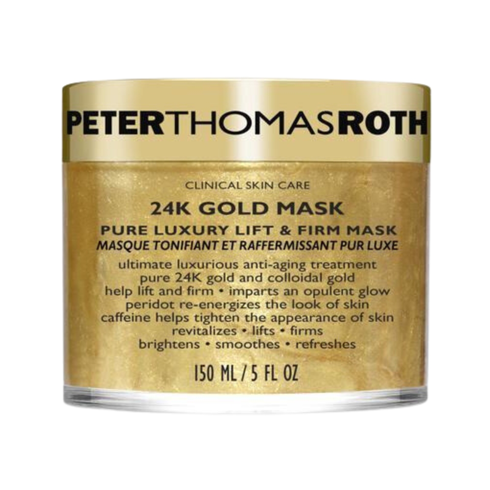 Masca pentru fata 24K Gold Mask Pure Luxury Lift & Firm, 150 ml, Peter Thomas Roth