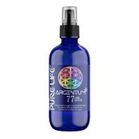 Hidrosolutie cu argint ionic Argentum+ 77 Editie Speciala, 77 ppm, 120 ml, Pure Life