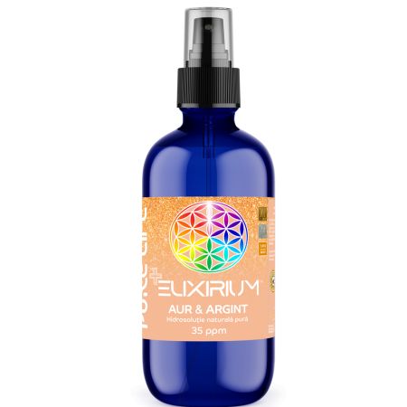 Solutie nanocoloidala Minerals+ Mix Elixirium, 35 ppm, 120 ml, Pure Life