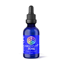 Hidrosolutie cu argint ionic Argentum+ Forte, 25 ppm, 60 ml, Pure Life