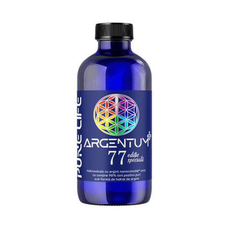 Argint nanocoloidal Argentum+ Editie Speciala
