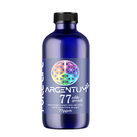 Hidrosolutie cu argint ionic Argentum+ 77 Editie Speciala, 77 ppm, 240 ml, Pure Life