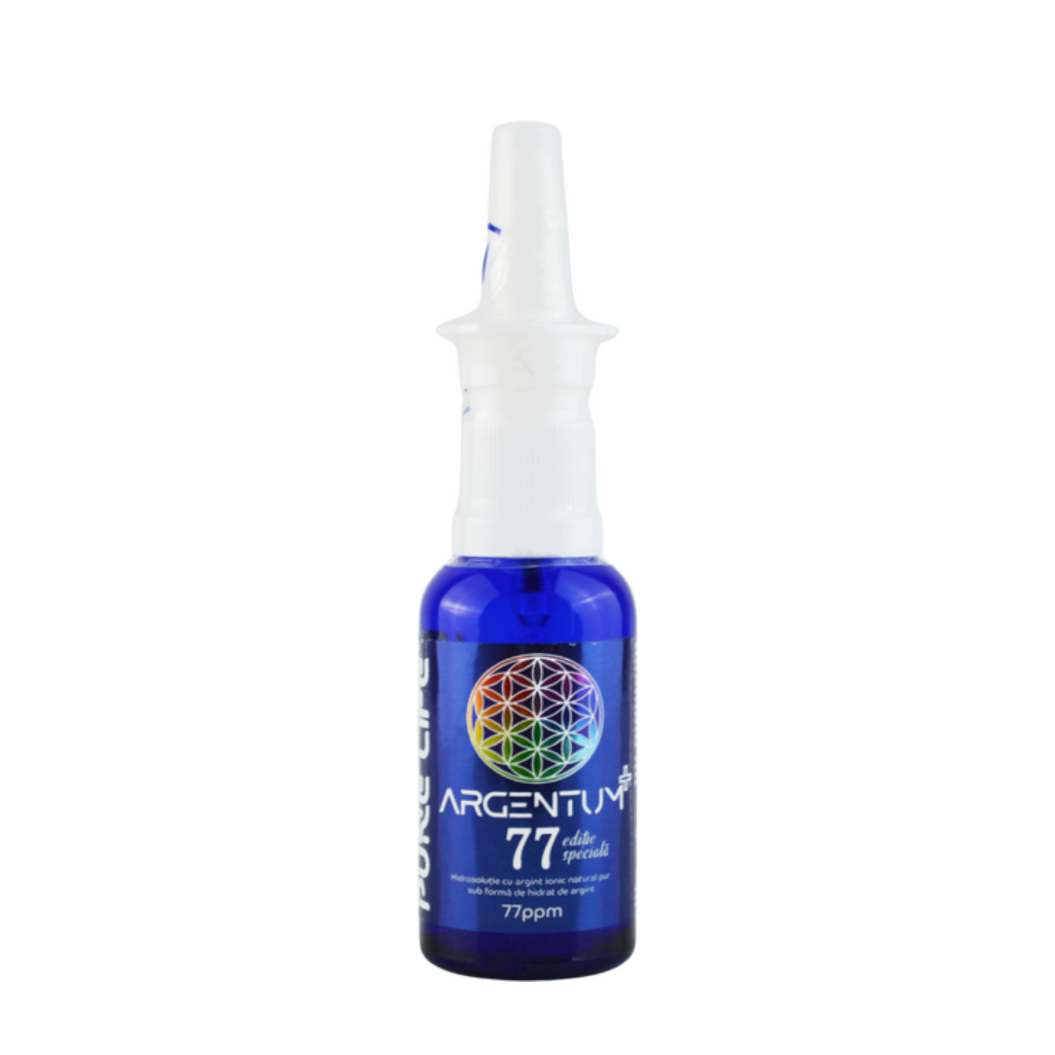 Argint nanocoloidal Argentum+ Editie Speciala, 30 ml, Pure Life