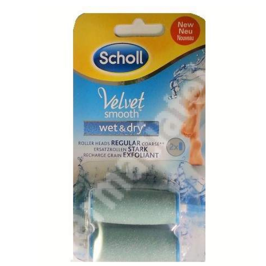 Rezerva pentru pila electronica reincarcabila Velvet Smooth, Scholl