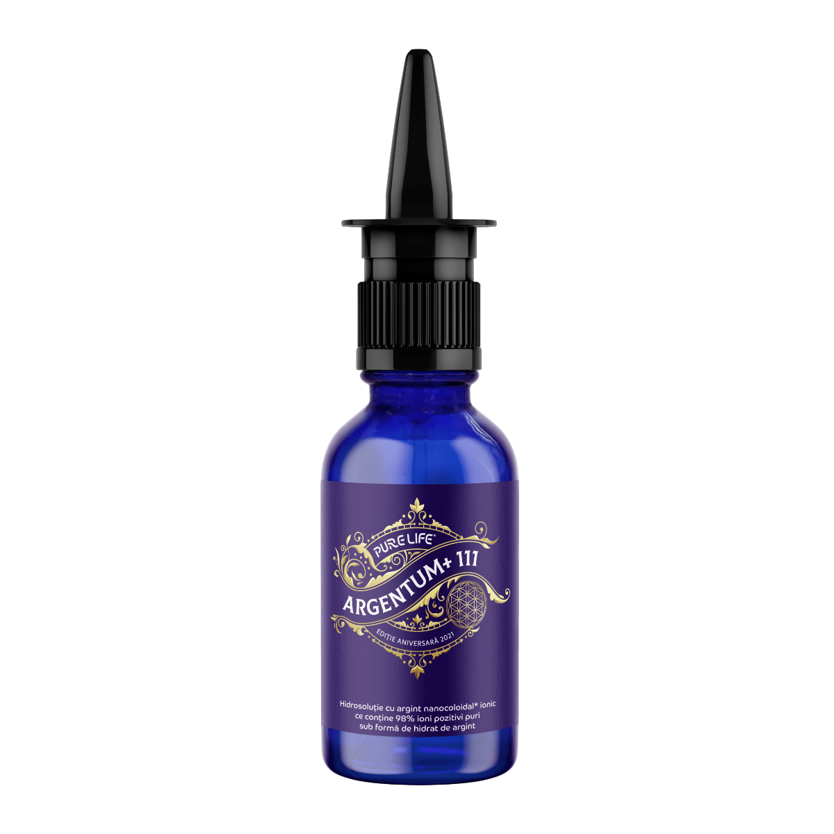 Argint nanocoloidal Argentum+ Editie Aniversara, 30 ml, Pure Life