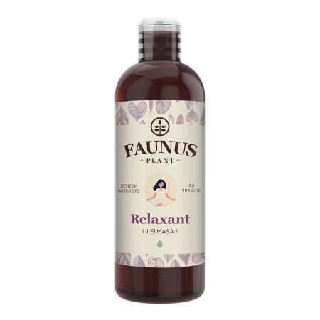 Ulei de masaj relaxant, 100 ml, Faunus