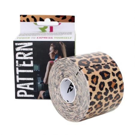 Banda kinesiologica Premium Pattern Panther, 5cm x 5m, Rea Tape